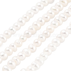 Natural Cultured Freshwater Pearl Beads Strands&nbsp;PEAR-C003-06G