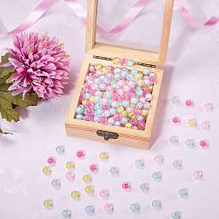 5 Bags Transparent Acrylic Beads&nbsp;TACR-SZ0001-31