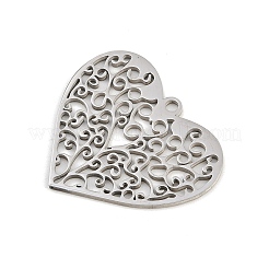 201 Stainless Steel Pendants&nbsp;STAS-I344-05P-02