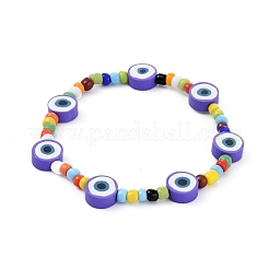 Glass Seed Beads Stretch Bracelets&nbsp;BJEW-JB06291-05
