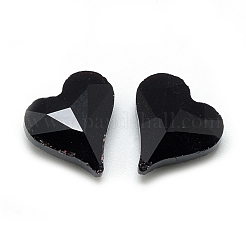 Pointed Back Glass Rhinestone Cabochons&nbsp;RGLA-T031-12x13mm-23