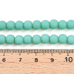 Opaque Glass Beads Strands&nbsp;GLAA-T032-P6mm-MD12