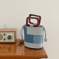 Wooden Bag Handle&nbsp;FIND-WH0063-89C