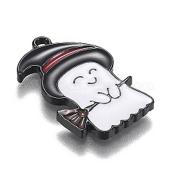 Halloween Theme Alloy Enamel Pendants&nbsp;X-ENAM-J649-03B