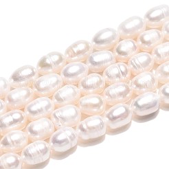 Natural Cultured Freshwater Pearl Beads Strands&nbsp;PEAR-T006-05