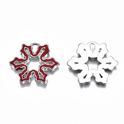 Alloy Enamel Pendants&nbsp;ENAM-Q443-015-RS