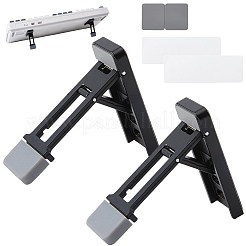2Pcs Alloy Foldable Keyboard Riser Stand for Desk&nbsp;AJEW-WH20130-187A