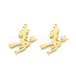 Ion Plating(IP) 201 Stainless Steel Pendants&nbsp;STAS-N098-108LG
