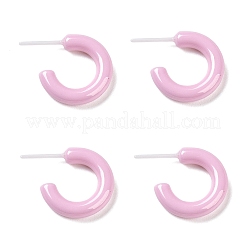Hypoallergenic Bioceramics Zirconia Ceramic Ring Stud Earrings&nbsp;EJEW-Z023-02D