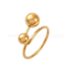 304 Stainless Steel Adjustable Cuff Rings for Women&nbsp;LS-RJEW-B131-03B