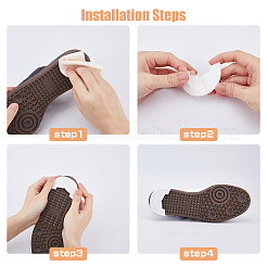 5 Pairs 5 Styles Anti Skid Rubber Shoes Bottoms&nbsp;FIND-DC0005-97