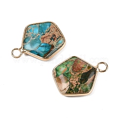 Natural Imperial Jasper Pendants&nbsp;KK-R214-04KCG