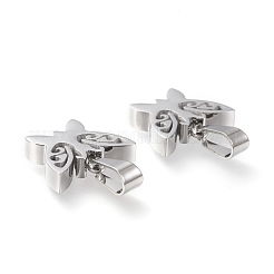 Non-Tarnish 304 Stainless Steel Pendants&nbsp;STAS-F253-08P
