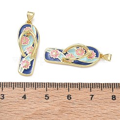 Brass Pendants&nbsp;KK-CBA56EF-14G
