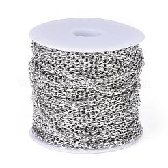 Tarnish Resistant 304 Stainless Steel Cable Chains&nbsp;STAS-O076-13