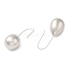 Non-Tarnish 304 Stainless Steel Dangle Earrings&nbsp;EJEW-G364-27P