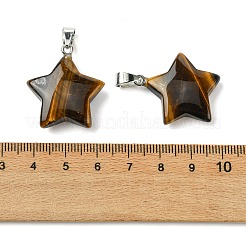 Natural Tiger Eye Pendants&nbsp;GG-K002-10S