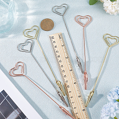 6Pcs 3 Colors Iron Alligator Clips&nbsp;AJEW-SC0002-27