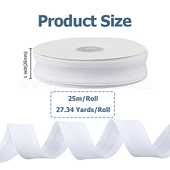 Polycotton Ribbon&nbsp;OCOR-WH0120-58B