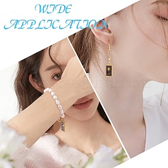 24Pcs 3 Style Rack Plating Golden Alloy Enamel Pendants&nbsp;ENAM-SZ0003-04