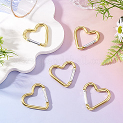 5Pcs Zinc Alloy Spring Gate Rings&nbsp;FIND-TA0009-73J