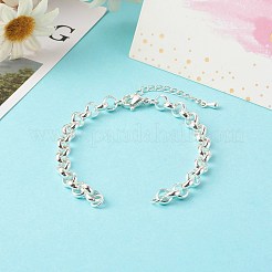 304 Stainless Steel Rolo Chain Bracelet&nbsp;X-AJEW-JB01012