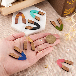DIY V-shape Dangle Earrings Making Kit&nbsp;DIY-BY0001-42