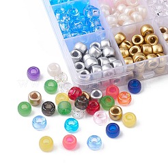 540Pcs 18 Colors Plastic Beads&nbsp;KY-FS0001-13