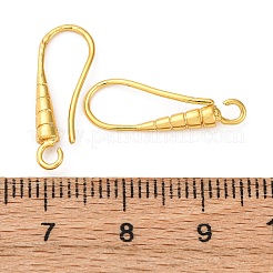 Brass Earring Hooks&nbsp;KK-D378-03G