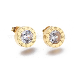 304 Stainless Steel Rhinestone Jewelry Sets&nbsp;SJEW-M097-04G