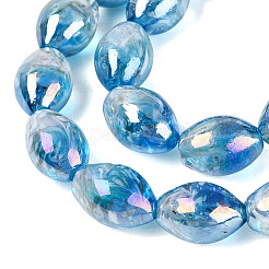 Handmade Lampwork Beads Strands&nbsp;LAMP-N037-04B