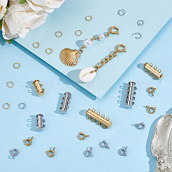 DIY Slide Lock Clasps Kits&nbsp;DIY-ME0002-63