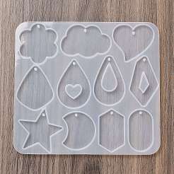Geometry Earrings Pendants DIY Silicone Mold&nbsp;LS-DIY-Q033-01B