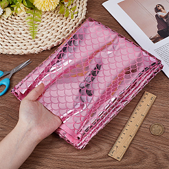 Polyester Fish Scale Fabric&nbsp;DIY-WH20063-038B
