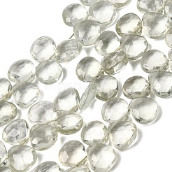 Natural Green Quartz Beads Strands&nbsp;G-D099-01B