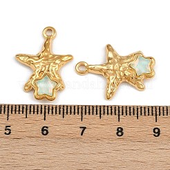 304 Stainless Steel Pendants&nbsp;STAS-P410-09G