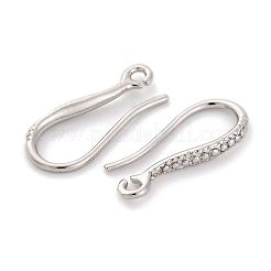 Brass Earring Hooks&nbsp;EJEW-R025-14P