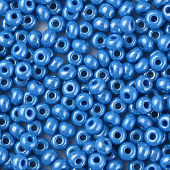 6/0 Czech Opaque Glass Seed Beads&nbsp;SEED-N004-003D-18