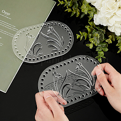 Acrylic Basket Bottoms&nbsp;DIY-WH0184-18