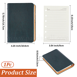 1Pc PU Leather Notebook&nbsp;AJEW-CL0005-64A