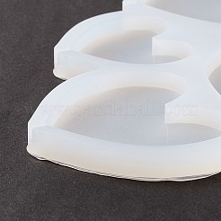 Heart Shape Food Grade Silicone Lollipop Molds&nbsp;DIY-D069-17