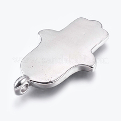304 Stainless Steel Big Pendants&nbsp;STAS-E424-092AS