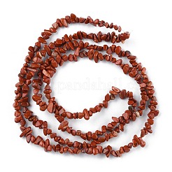 Natural Red Jasper Beads Strands&nbsp;G-G0003-B09