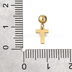 304 Stainless Steel Rhinstone Pendant&nbsp;STAS-H202-50G-T