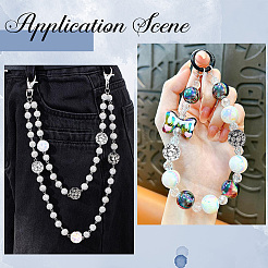DIY 60Pcs 9 Styles Resin & Brass Rhinestone Bead Findings Kits&nbsp;DIY-PA0002-02