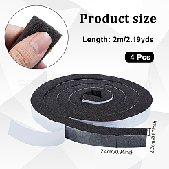 Self Adhesive Window Gap Seal Strip&nbsp;AJEW-WH0609-682A