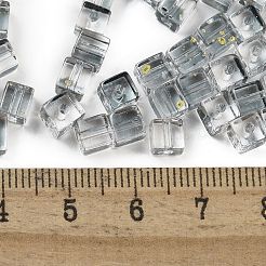 Spray Painted Glass Seed Beads&nbsp;SEED-A034-01G