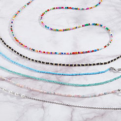 6Pcs 6 Styles Glass Eyeglasses Chains&nbsp;AJEW-GF0011-56