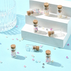 18Pcs Glass Jar Glass Bottle Bead Containers&nbsp;CON-FS0001-16