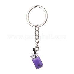 Resin & Glass Bottle Keychian&nbsp;KEYC-JKC01014
